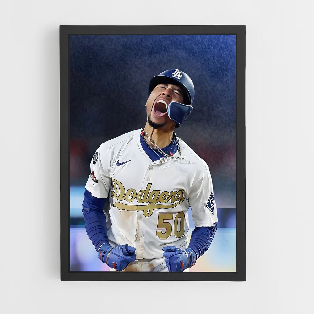 Poster Rire et Swing – affiche Baseball (vue 2)